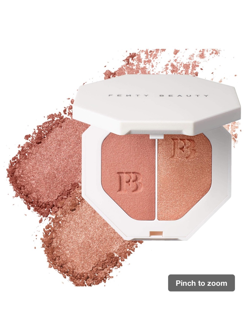 Fenty Beauty Highlighter Ginger Binge/ Moscow Mule - soft copper sheen